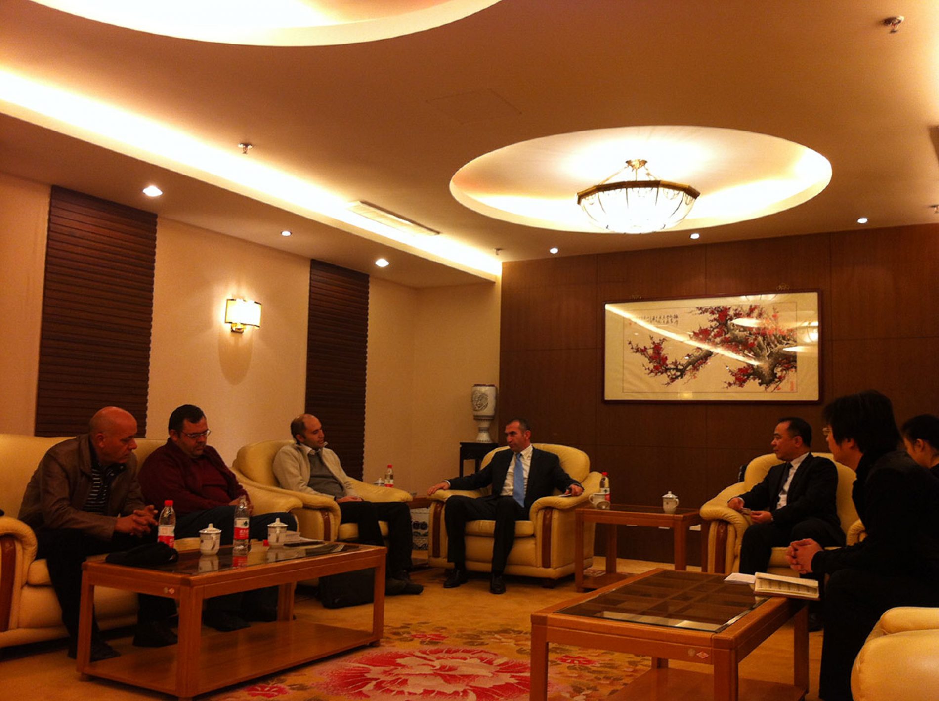 2012, CHINA JIAXING GOVERNOR and BUSINESSMEN VISIT