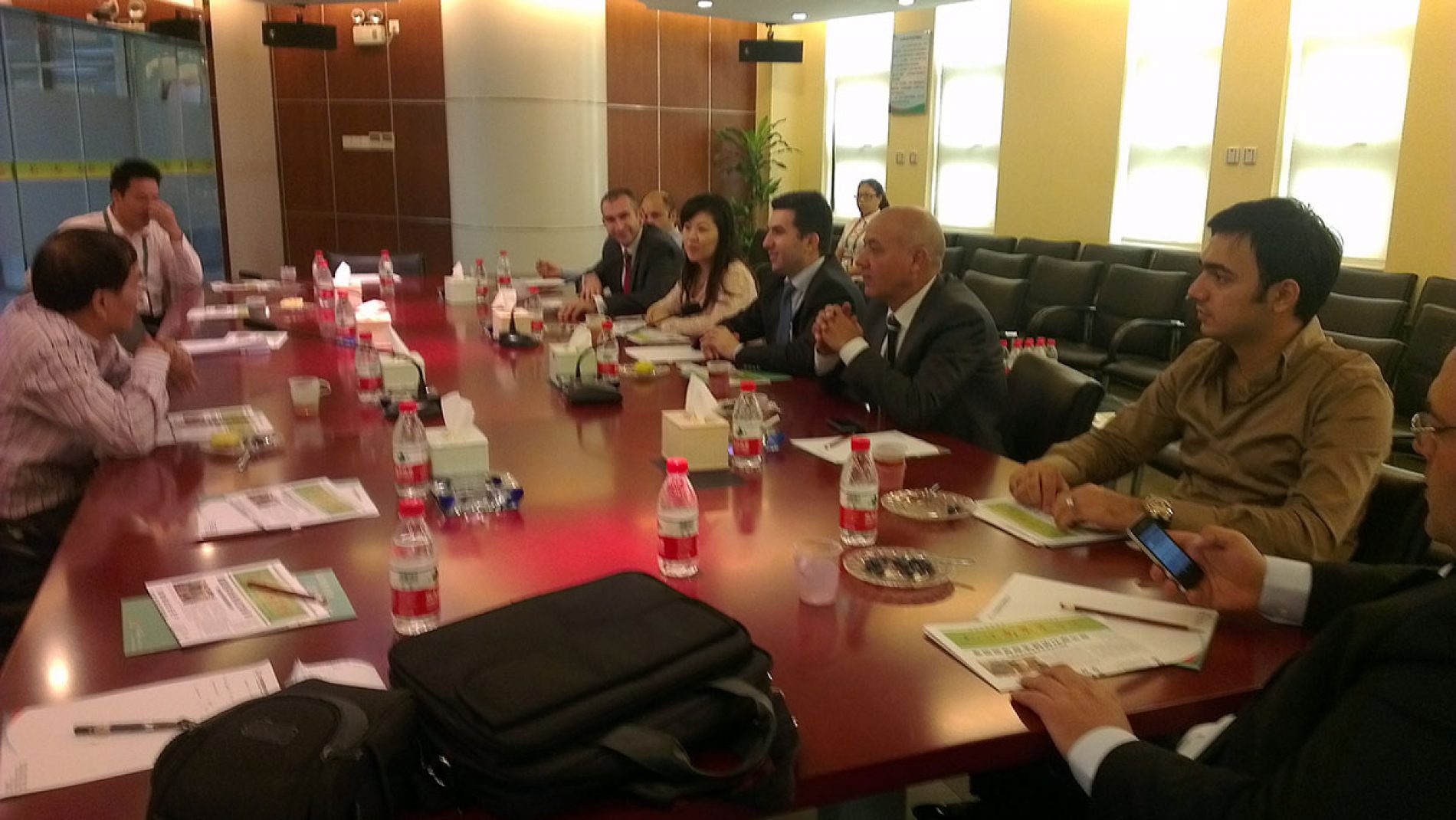 2012, CHINA JIAXING GOVERNOR and BUSINESSMEN VISIT