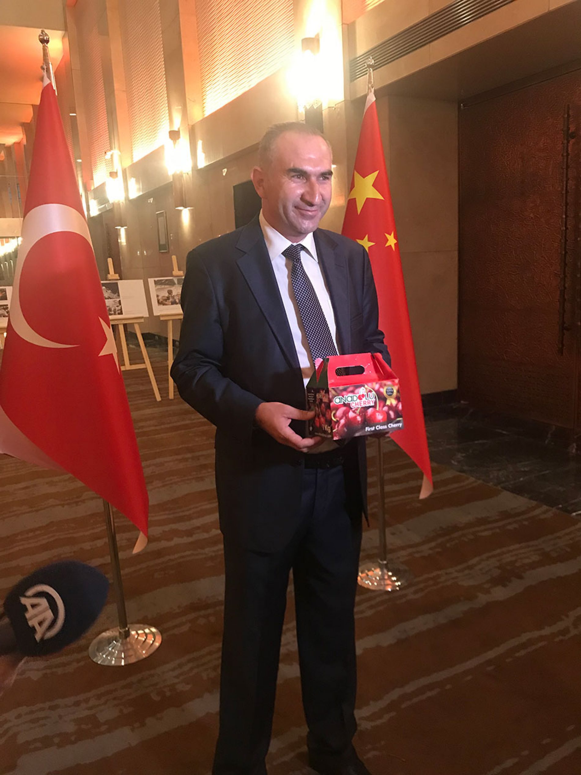 2018, THE FIRST CHERRY EXPORTS FROM TURKEY TO CHINA
