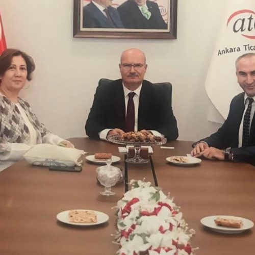 Our Board Chairman, Mr. İhsan BEŞER, visited Mr. Gürsel BARAN, President of ATO