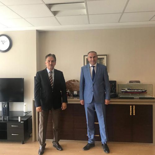 Genel Başkanımız Sn. İhsan BEŞER, T.C. Cumhurbaşkanlığı Ekonomi Politikaları Kurulu Üyesi Sn. Dr. Hakan YURDAKUL’u ziyaret etti