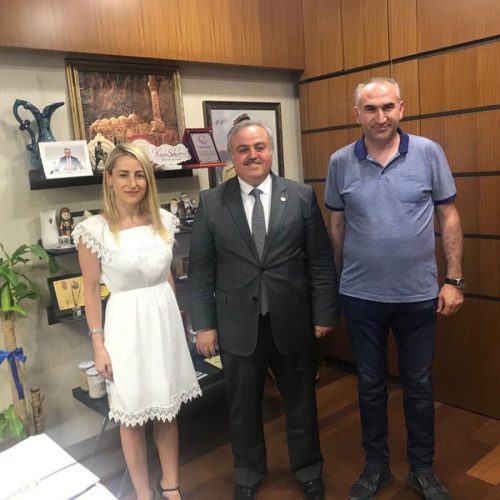 Our Board Chairman and Board Member visited Recep ŞEKER, Karaman AK Party Deputy in his office