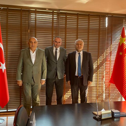 CHP Vice President, Mr. Tuncay ÖZKAN and Group Deputy Chairman, Mr. Engin ÖZKOÇ visited our Board Chairman, Mr. İhsan BEŞER