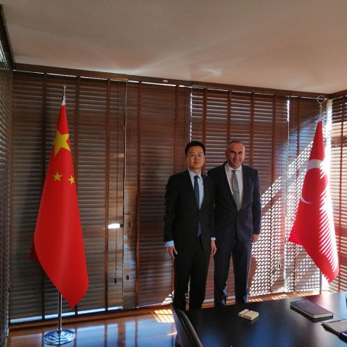 Undersecretary of the Ambassador of China Visited Our Board Chairman, İhsan BEŞER