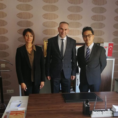 The Undersecretary of the Ambassador to Thailand Visited Our Board Chairman, İhsan BEŞER
