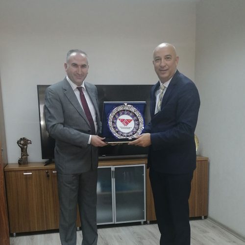 Our Board Chairman, Mr. İhsan BEŞER, Visited the Head of KOSGEB SME Development Department, Mr. Erdal ÇINAR