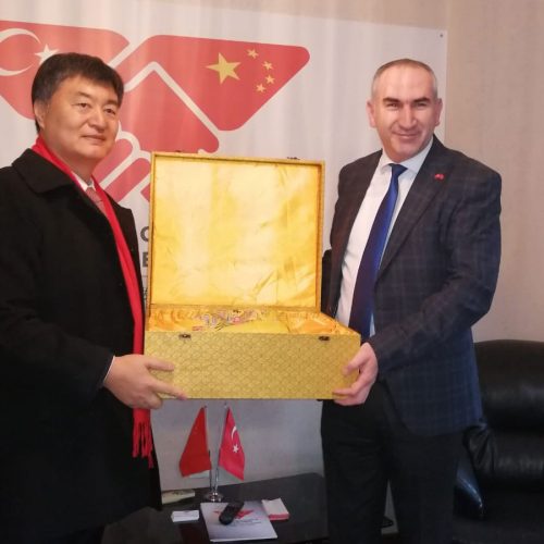 The Undersecretary of Economy and Trade of the People’s Republic of China, Dr. Lıu YUHUA visited Mr. İhsan Beşer, Board Chairman