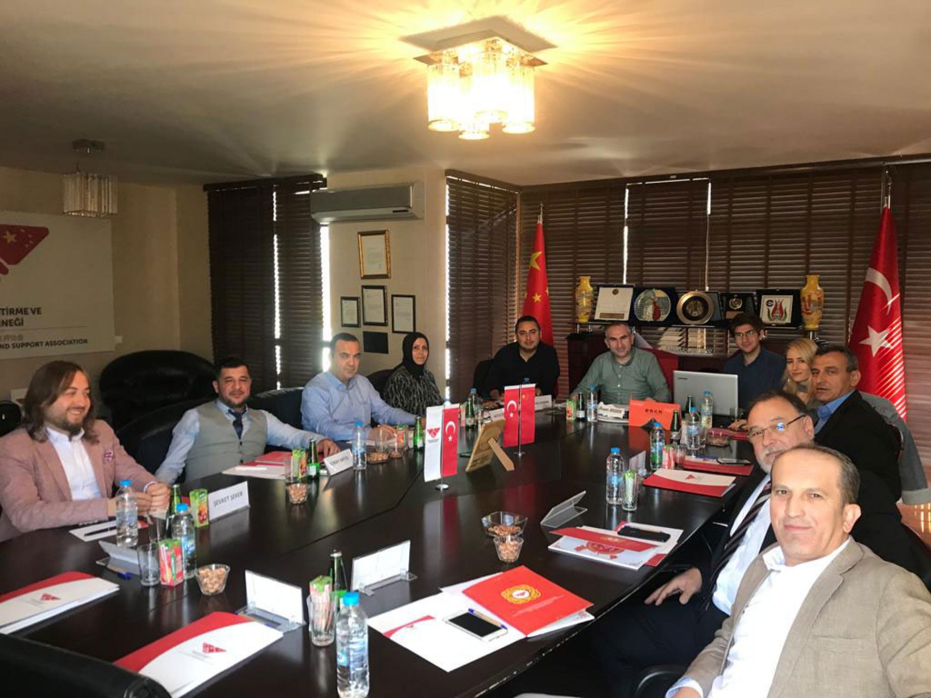 Board Members of Turkey China Business Development and Support Association and Provincial Representatives Meeting