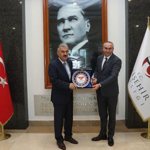Our Board Chairman, Mr. İhsan BEŞER visited Mr. Erol AYYILDIZ, the Governor of Eskişehir