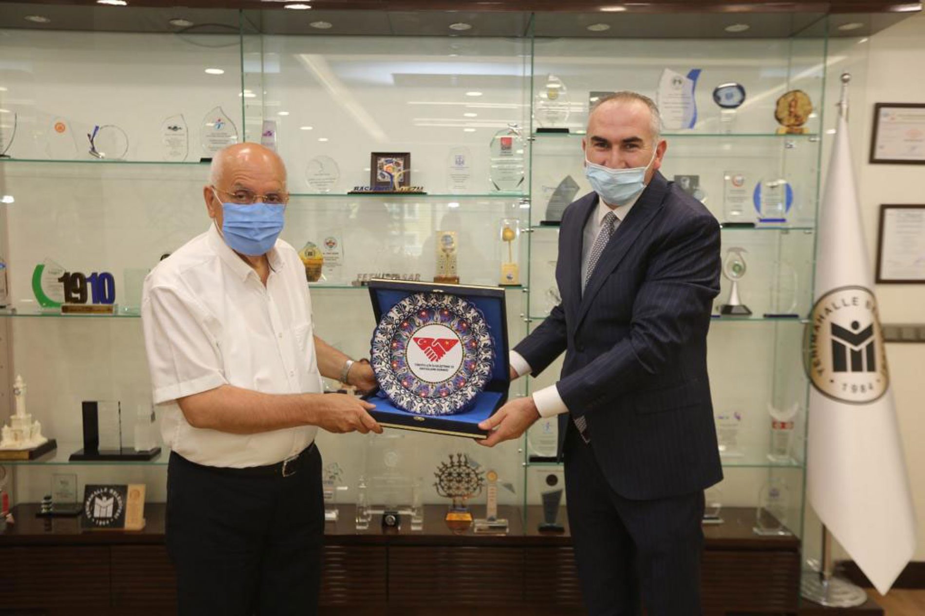 Our Board Chairman, Mr. İhsan BEŞER, visited Mr. Fethi Yaşar, the Mayor of Yenimahalle
