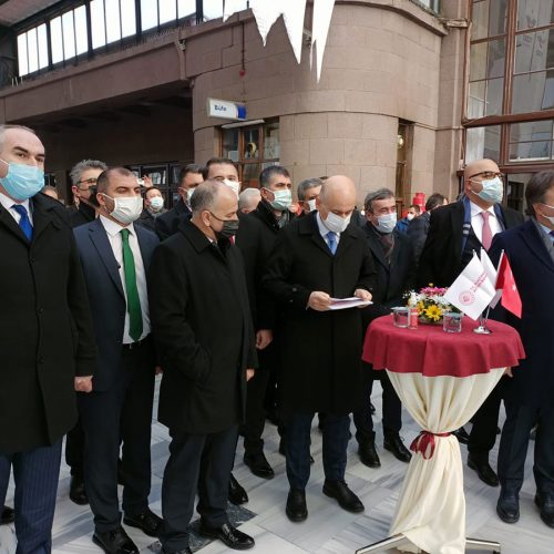 Ceremony of the Third Export Train Departure from Turkey to China and the First Export Train Departure to Russia