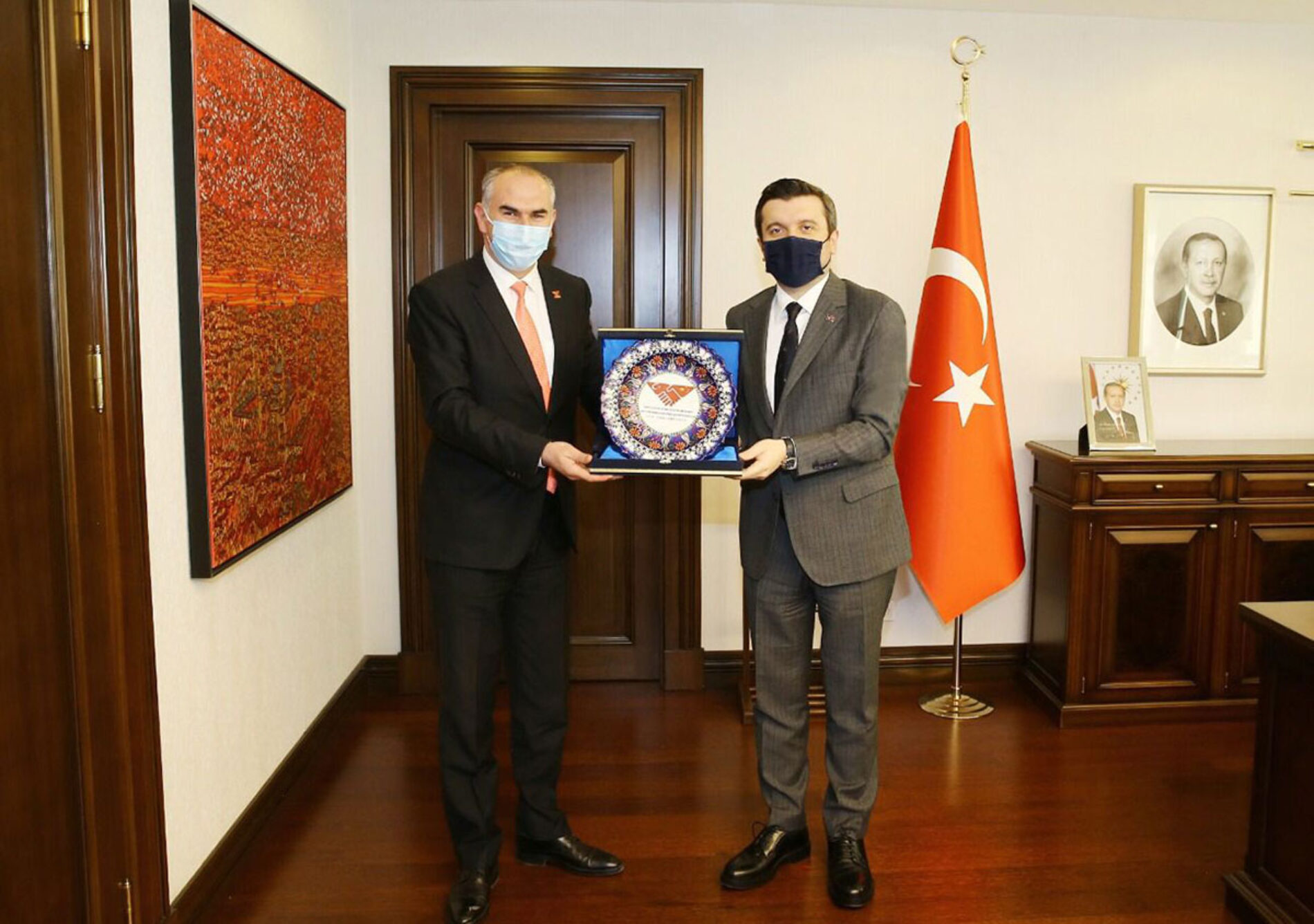 Genel Başkanımız Sn. İhsan BEŞER Dışişleri Bakan Yardımcısı Sn. Yavuz Selim KIRAN’ı Ziyaret Etti