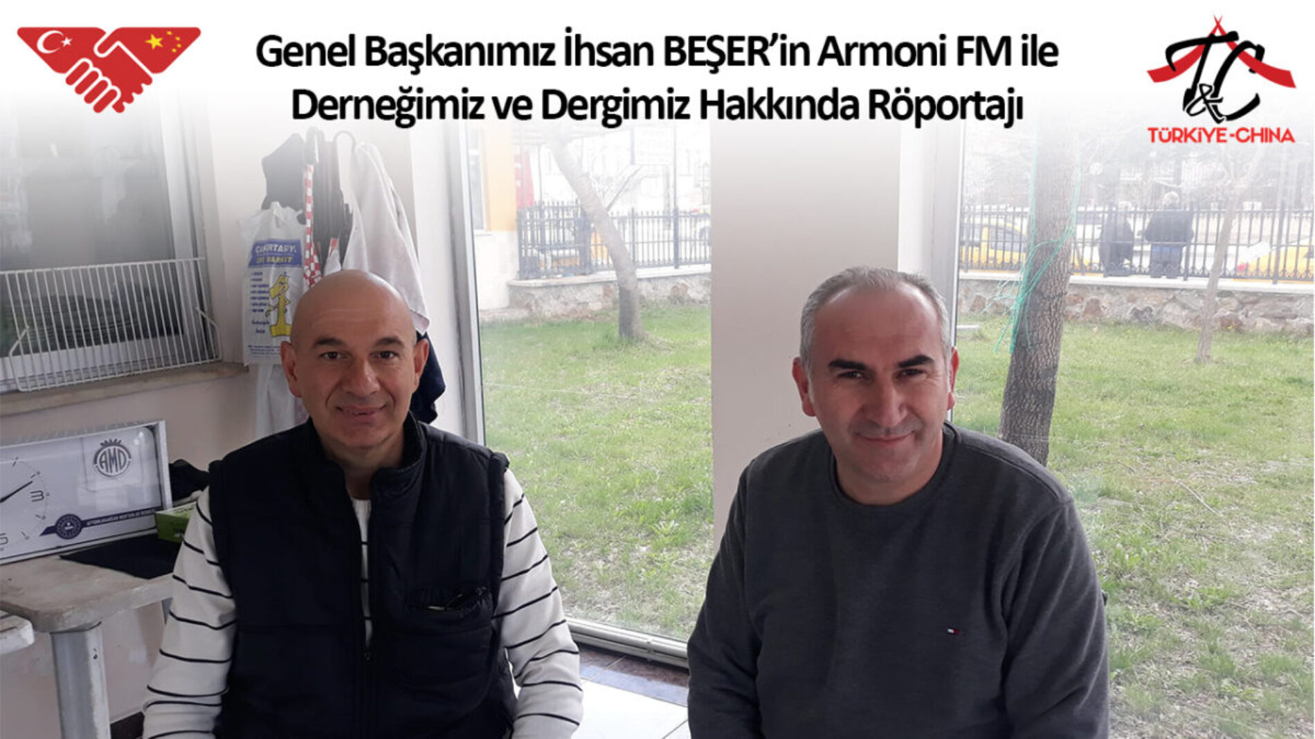 Genel Başkanımız İhsan BEŞER Armoni FM ile Derneğimiz ve Dergimiz Hakkında Röportaj Yaptılar